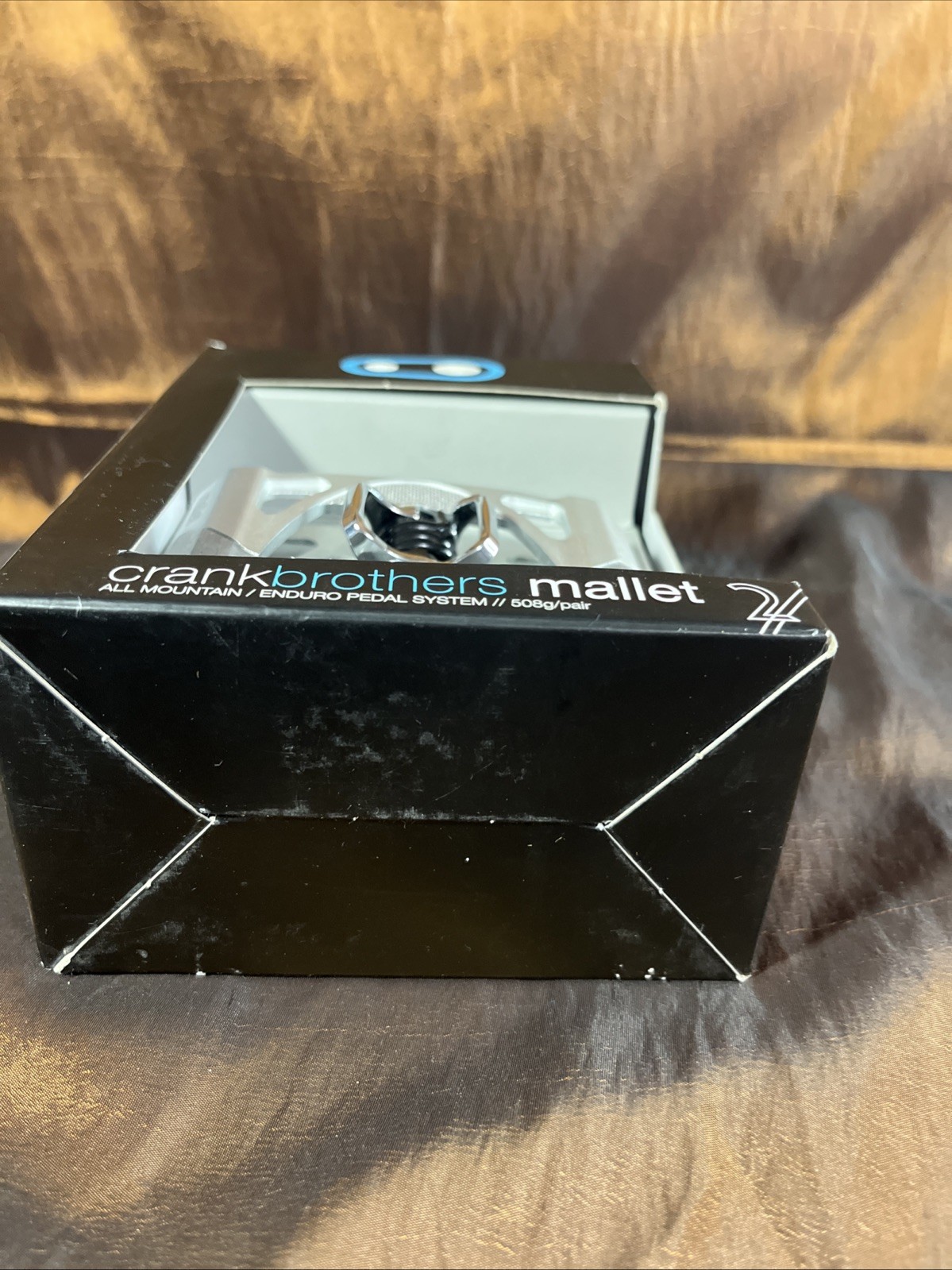 Crankbrothers Mallet 2 Clipless Platform MTB Bike Pedals – Raw/Silver