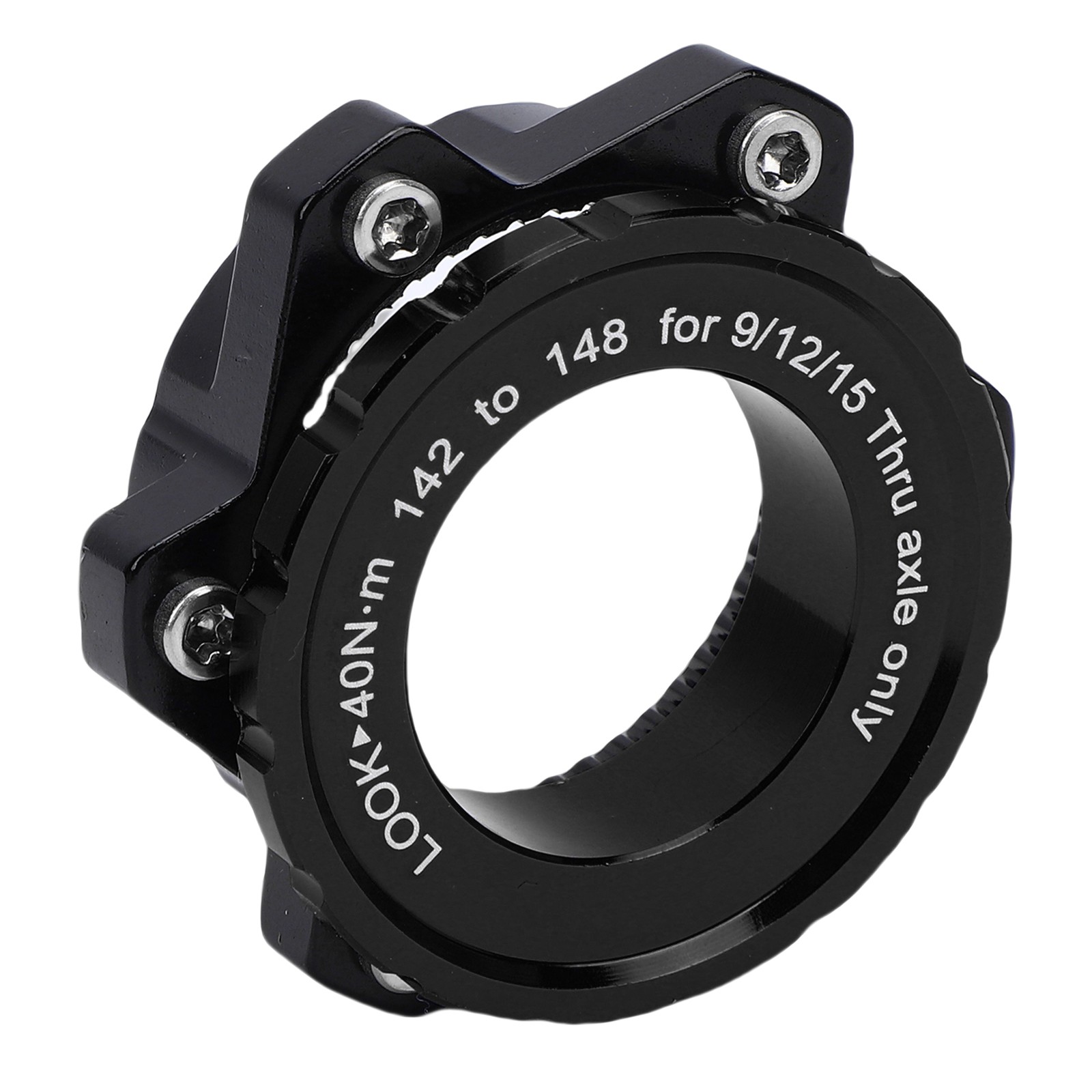 Bike Center Lock Adapter 142mm To 148x12mm Center Lock To 6 Bolt Adapter Fo HQAY