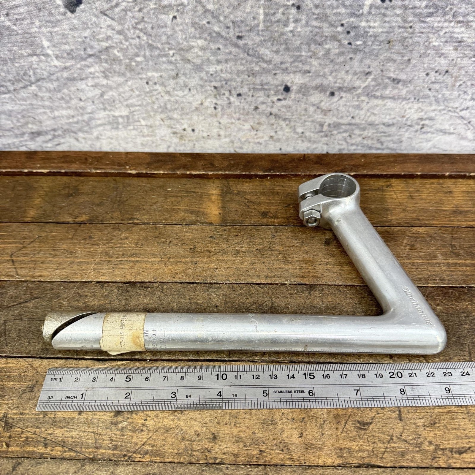 Vintage Nitto Technomic Quill Stem 25.4 Clamp 22.2 120 Japan Tall Alloy Gravel