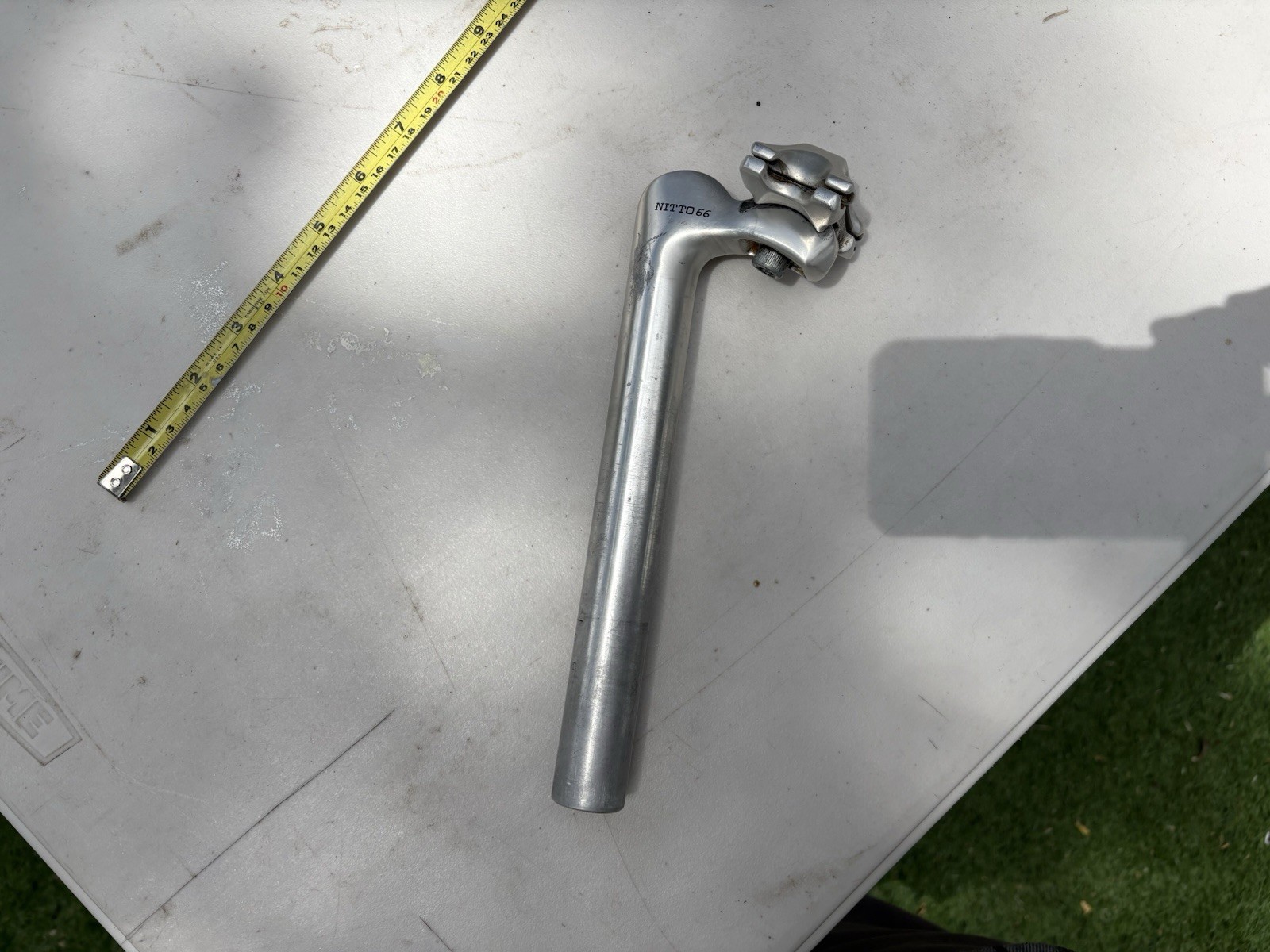 Nitto Crystal Fellow Pillar Seatpost 27.2 mm Post Forward Japan TOKYO alloy