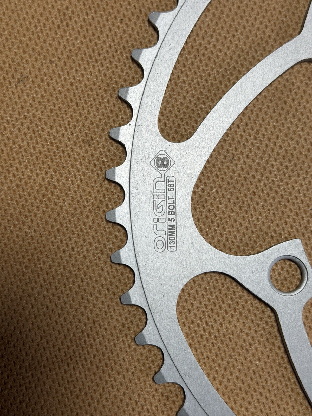 Origin8 Alloy Blade 56T Chainring – 130 BCD – 5 Bolt (New Old Stock)