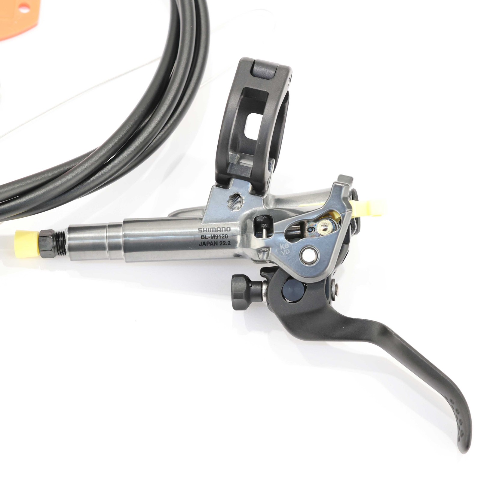 Shimano XTR M9120 Disc Brake Set, Rear Right, 1700mm Hose, 4-Piston, Resin