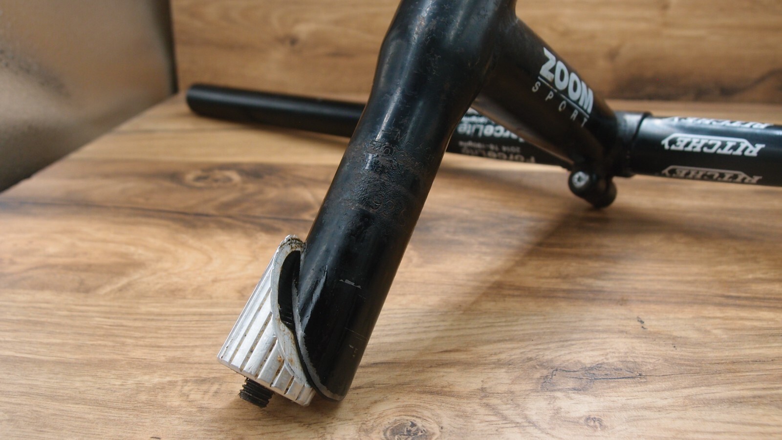 1992 aluminium flat handlebar Ritchey Force Lite 2014 T6 + quill stem ZOOM Sport