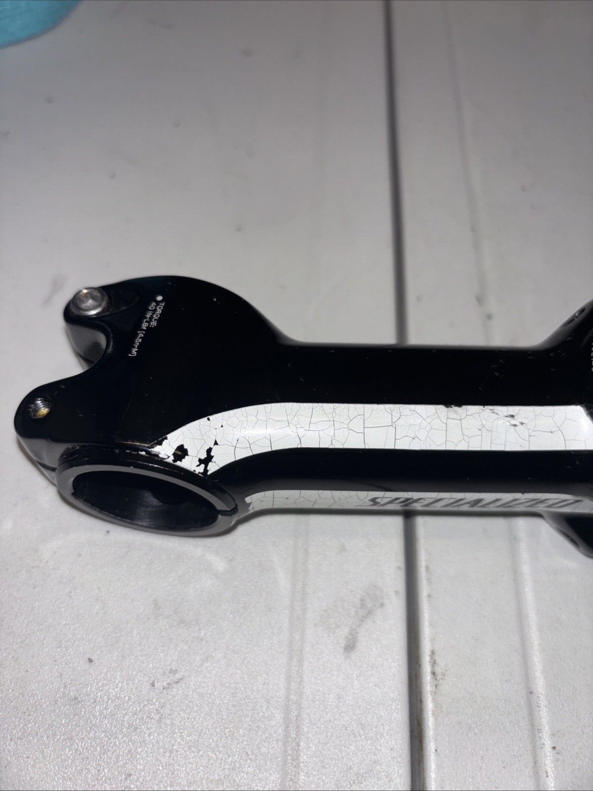 Specialized Stem 100mm  31.8 Black +16 -8 Shim 4 Bolt Faceplate Gloss Black