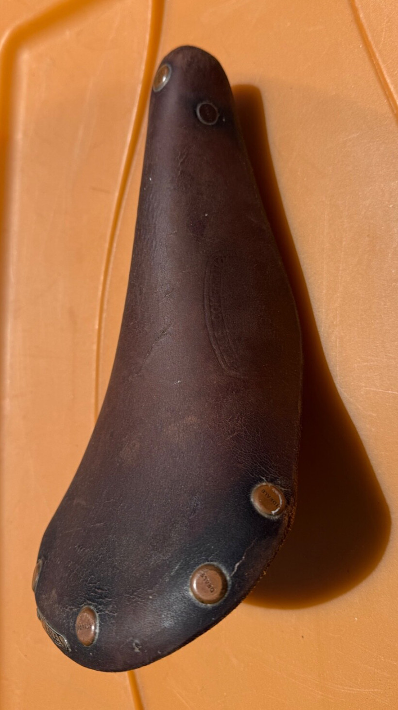 Ideale 90/Aluminum Daniel Rebour Autographed Saddle «special competition» Brown