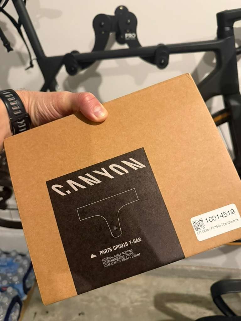 Canyon CP0018 T-Bar Stem 110mm Carbon Cockpit OEM New open/Box
