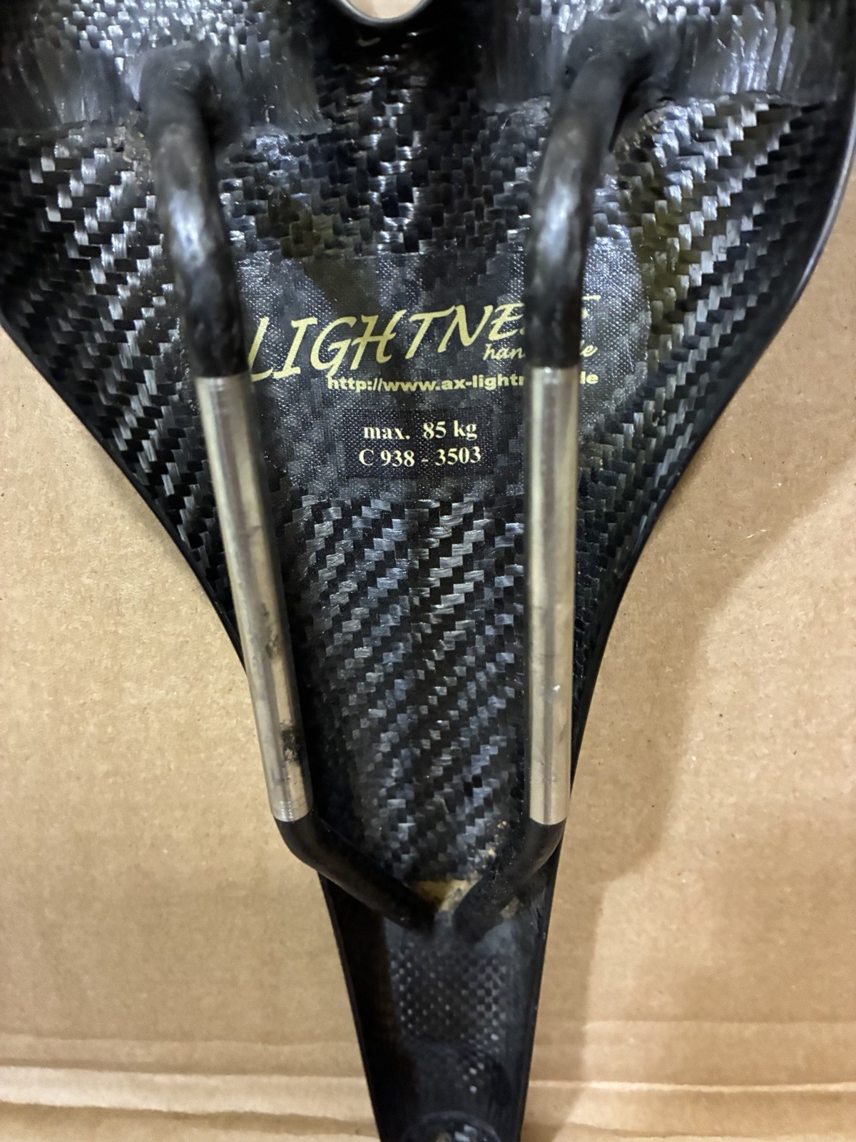AX Lightness Carbon Bicycle Saddle 80 grams