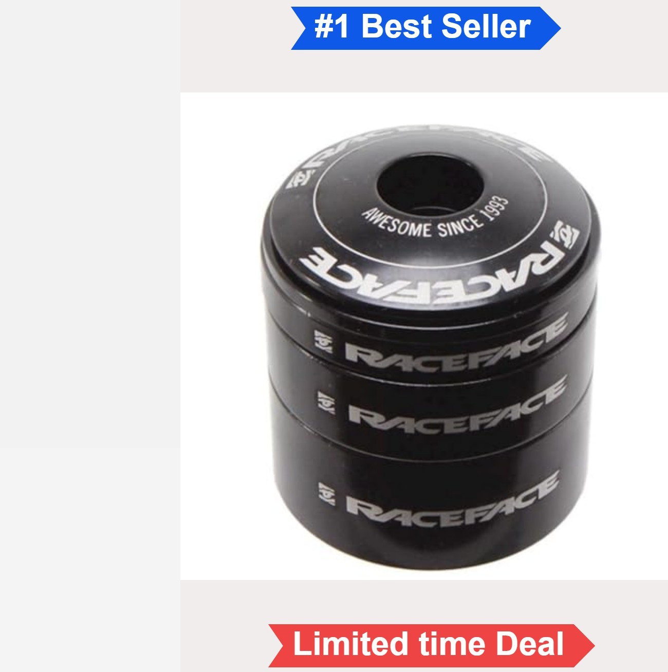 Aluminum Headset Spacer Kit 1-1/8 Inch 2mm 5mm 10mm 15mm Black Steerer Tube