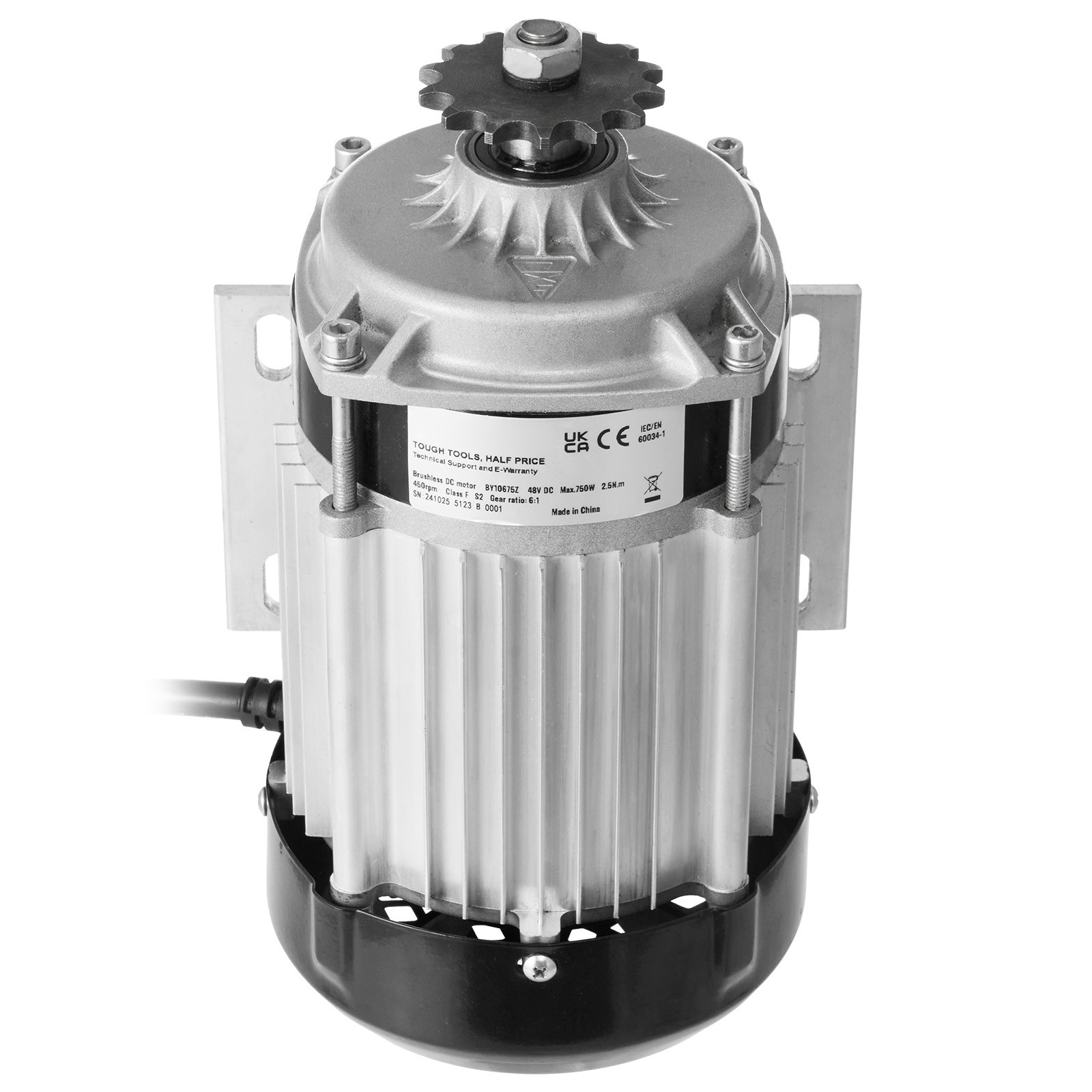 Uimoso 48V 750W Brushless DC Motor Kit with Enhanced Speed Controller, 2700 RPM