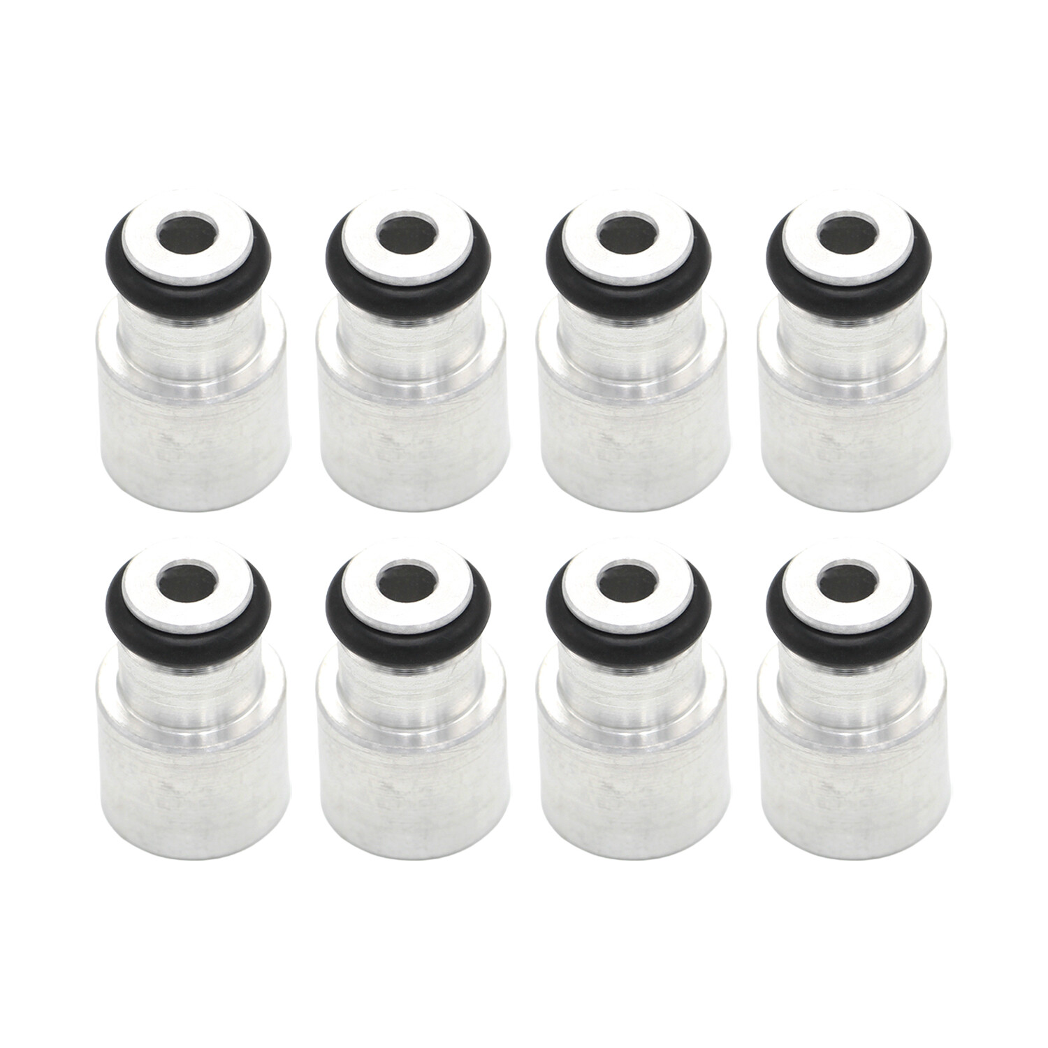 New 8x LS3 LS7 LS9 L76 Shorty Fuel Injector Adapter Spacer to a LS2 Manifold