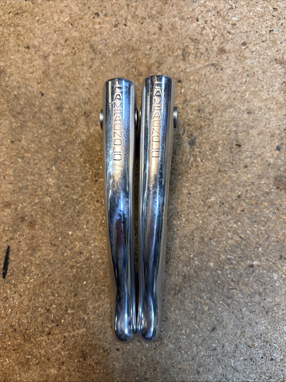 Pair NOS Campagnolo Gran Sport Replacement Brake Levers – Levers Only