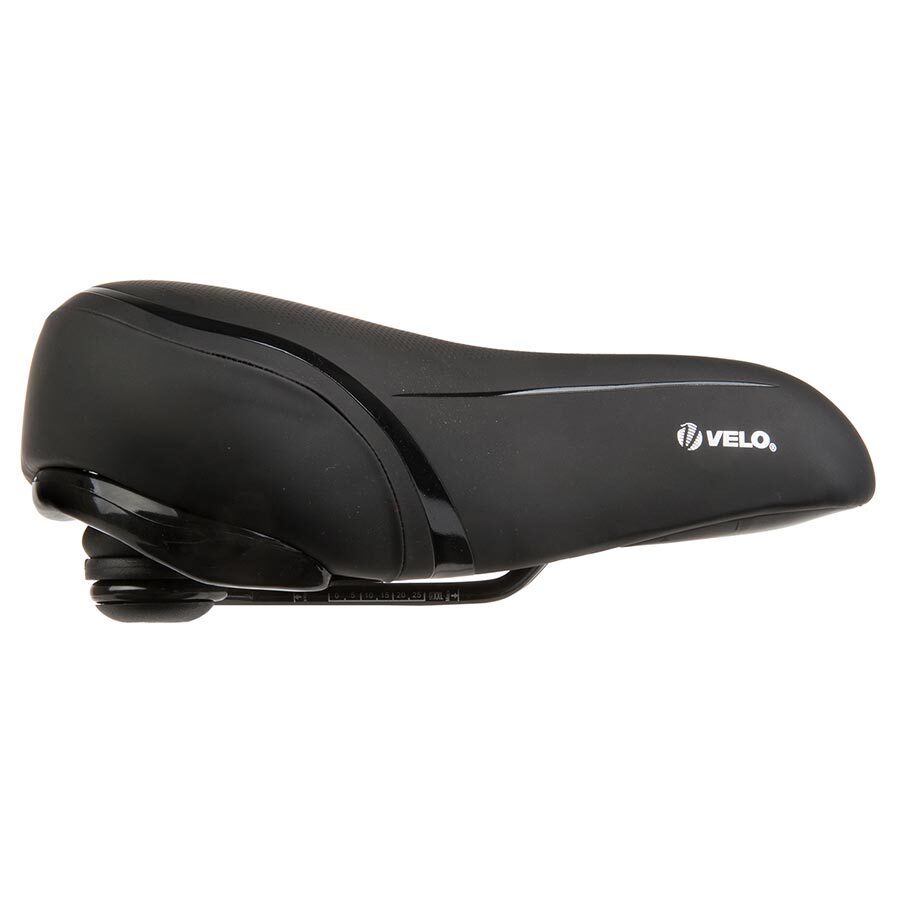Velo, Fit B-Town, Saddle, 267 x 238mm, 765g, Black