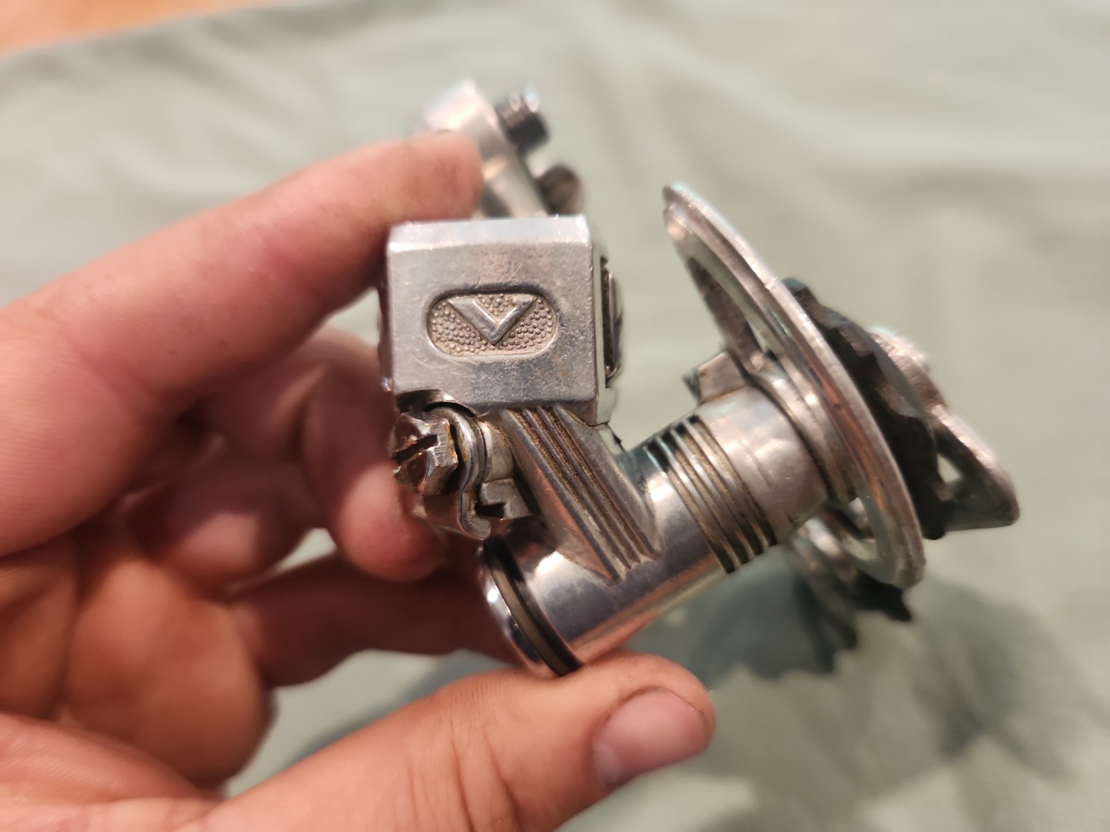 Suntour VX GT Rear Derailleur Vintage Alloy, Long Cage, Bolt-On for Touring