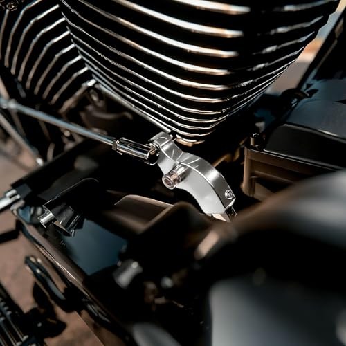 Motorcycle EZ-Shift Lever for Harley Milwaukee-Eight ’17-Later, EZ Shift Silver
