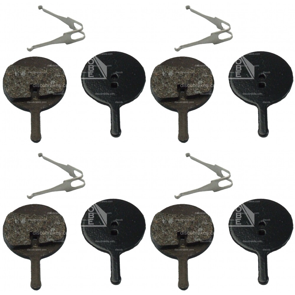 4 Pairs Avid BB5 Disc Brake Pads and Springs,DiscoBrakes Semi Metallic BB 5 BB-5
