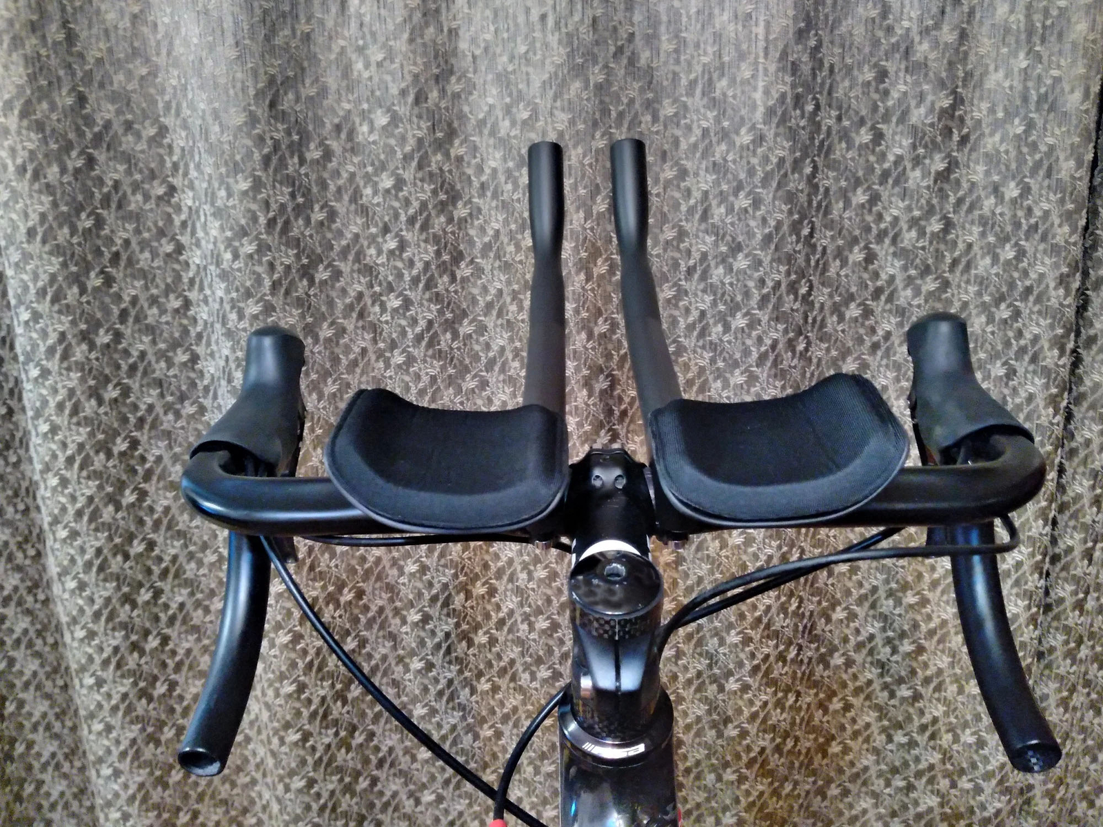 Road Bicycle Rest Aero Bars Carbon Triathlon TT Handlebars 360mm Degree 30/40/50