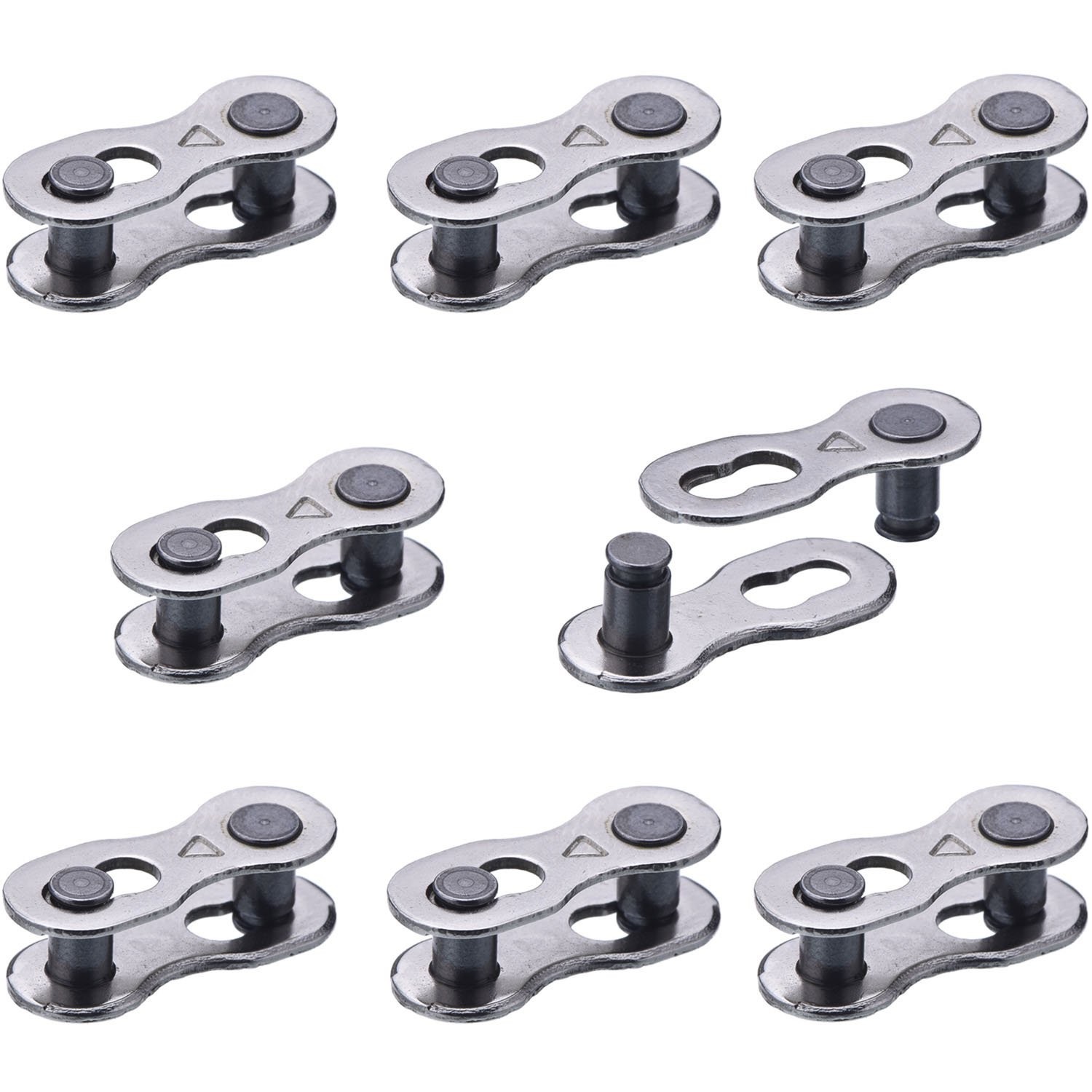 8 Pairs Bicycle Missing Link for 6 7 8 Speed Chain Master Link for Bicycle Chain