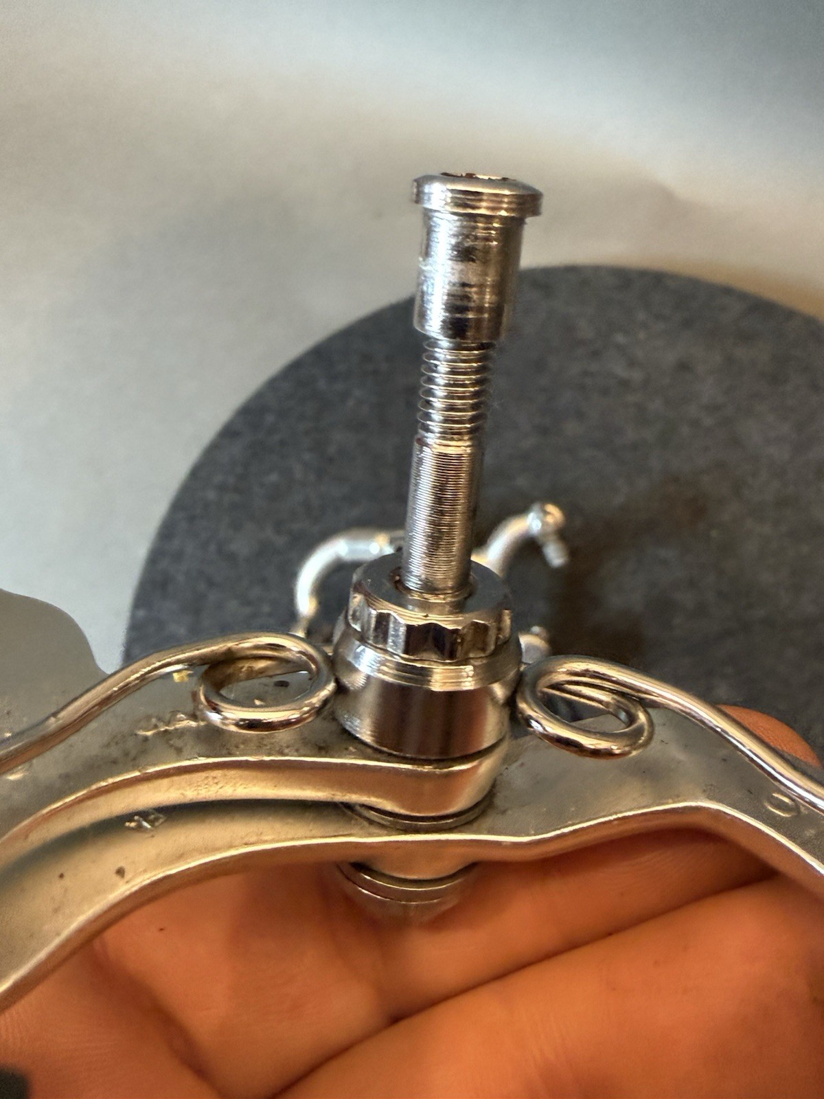 Vintage Shimano 600 Arabesque Brake Caliper Set Front & Rear Silver