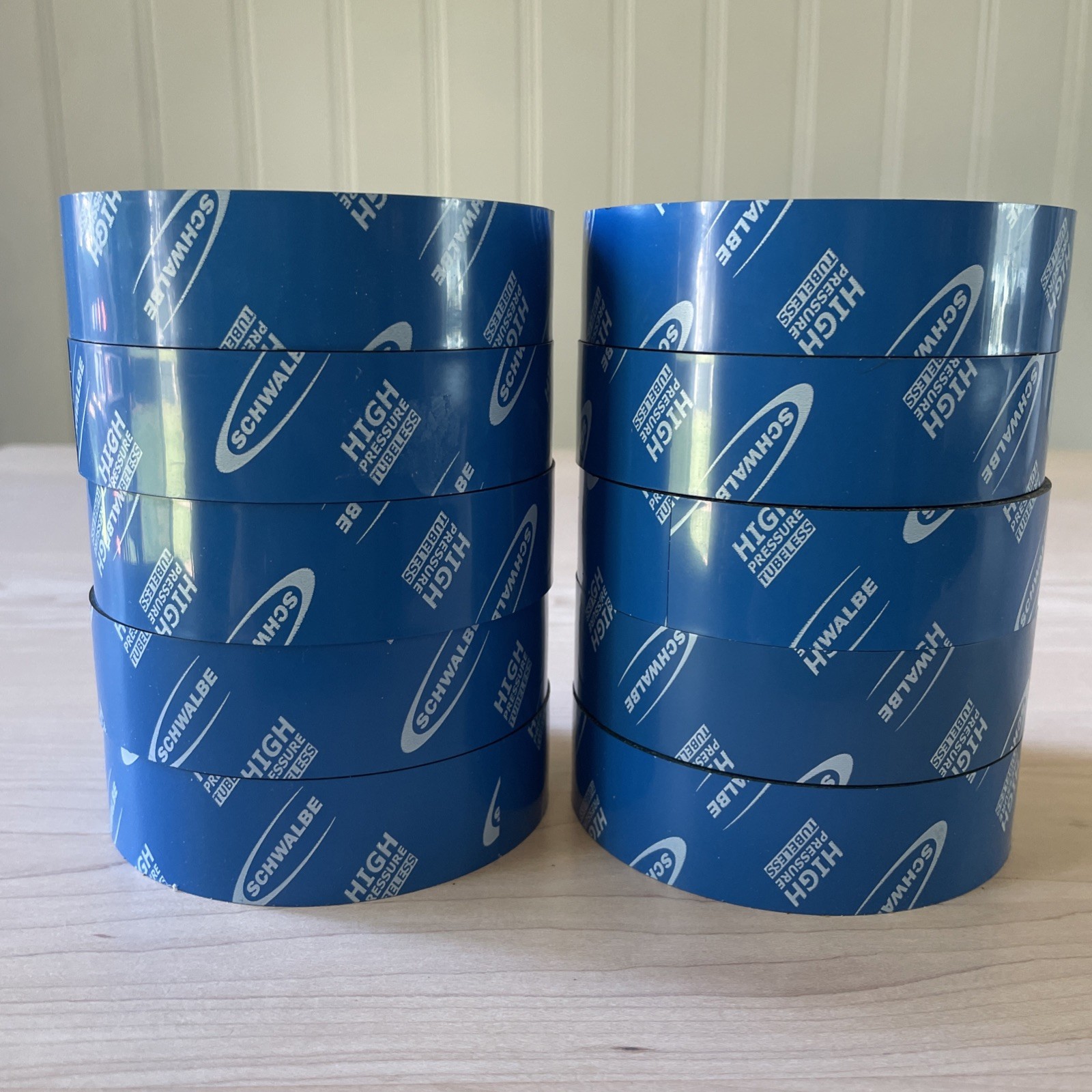 10pk Schwalbe Tubeless Rim Tape – 25mm X 10m Roll High Pressure Road Gravel TLR