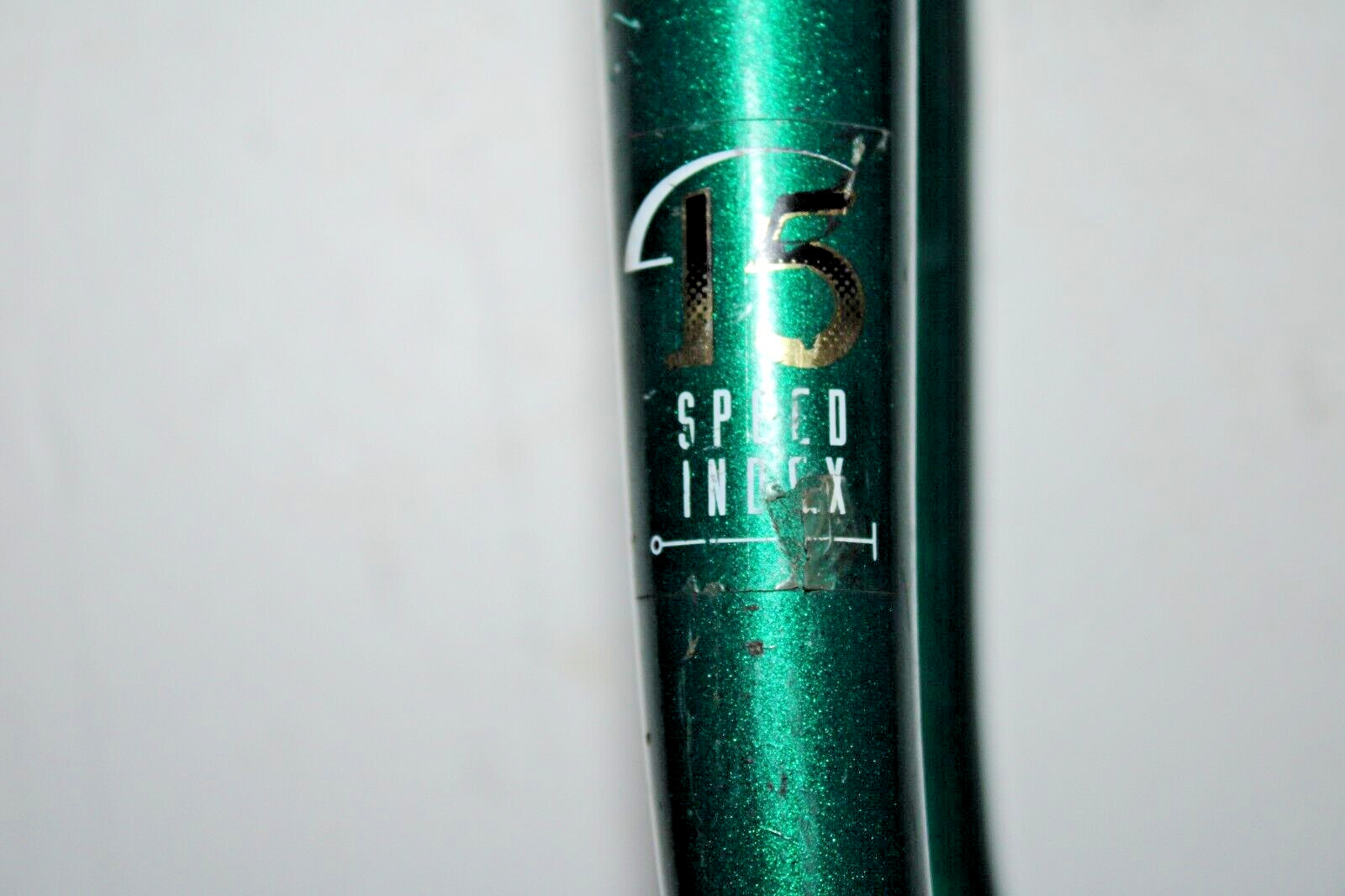 Vintage Touring Road Bike Fork 1″ Threaded 170mm Green Steel Hybrid USA Shipper