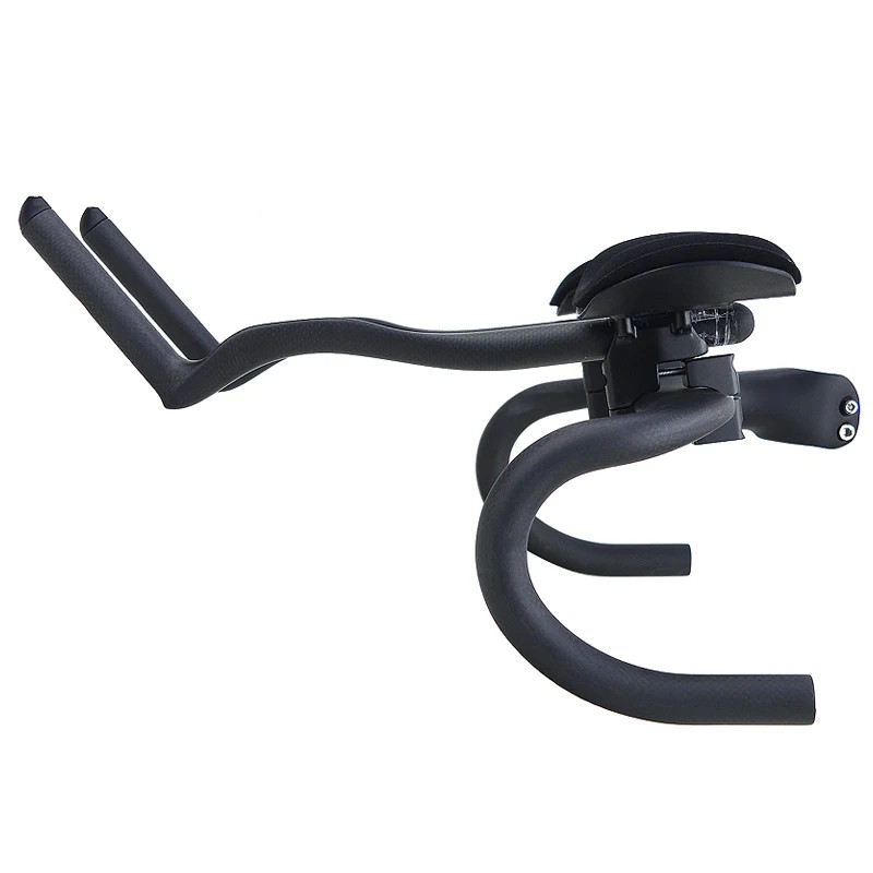 Carbon Fiber Bicycle Triathlon Bar 55° Degree Anti-slip Integrated Aero Rest Bar