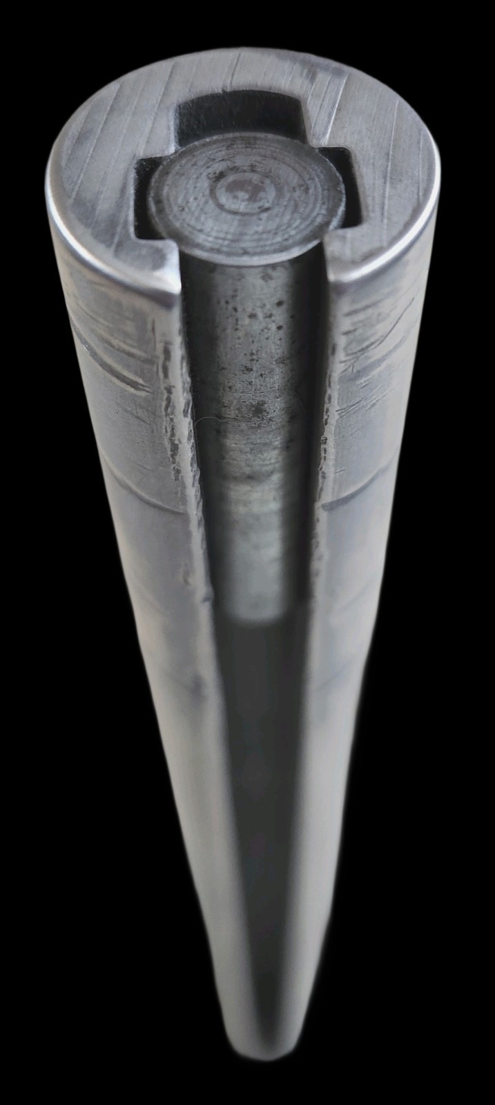 1980 Huffy Aerowind Slotted 20.7mm Seatpost Aluminum Silver 9″ Length