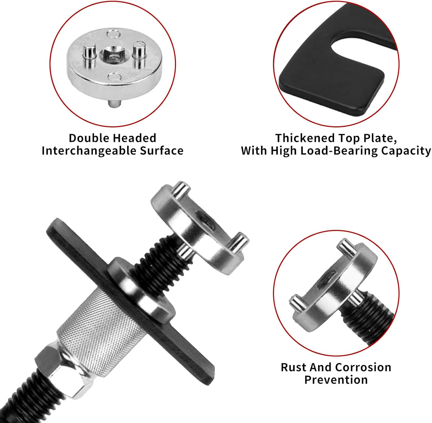 Car Brake Piston Wind Back Tool, 3Pcs/Set Brake Caliper Piston Rewind Tool, Auto