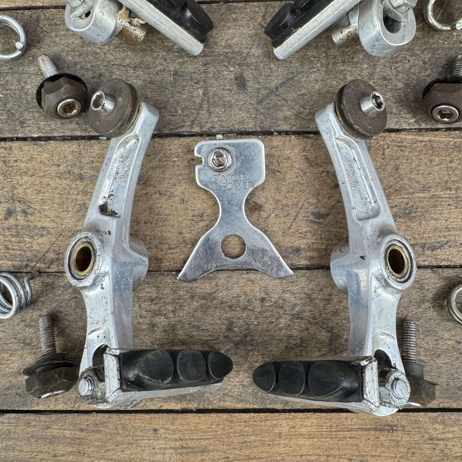 Vintage Suntour XC-Power Roller Cam Brake Set Cunningham Design MTB 80s OG Japan