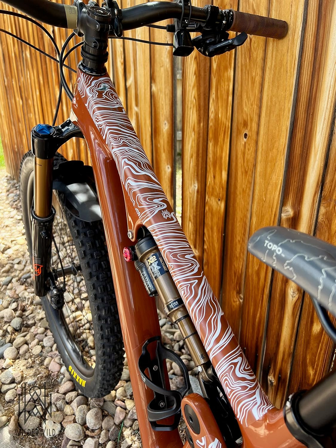 Bike Frame Protection Tape- High Impact Clear Vinyl Wrap Includes Tool (4”X72) B