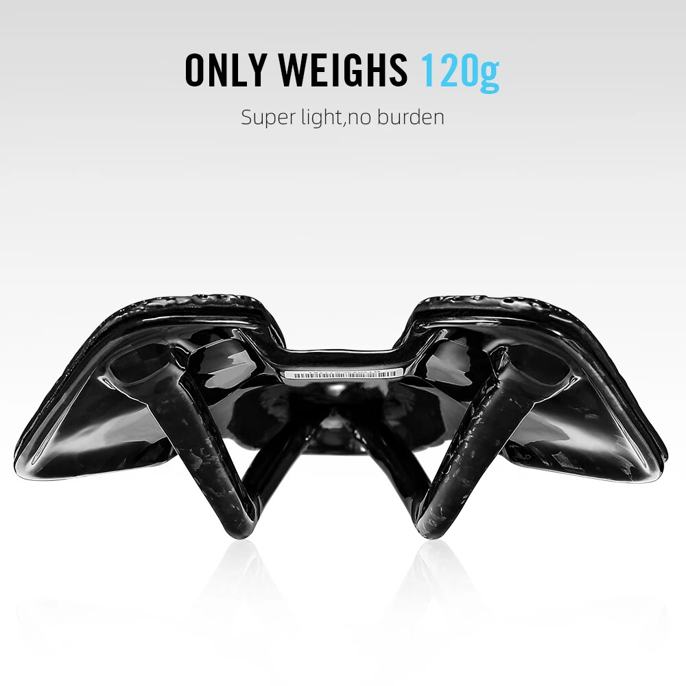 Full Carbon 3D Printed Bicycle Saddle 140mm Triathlon Road MTB Gravel Bike Seat