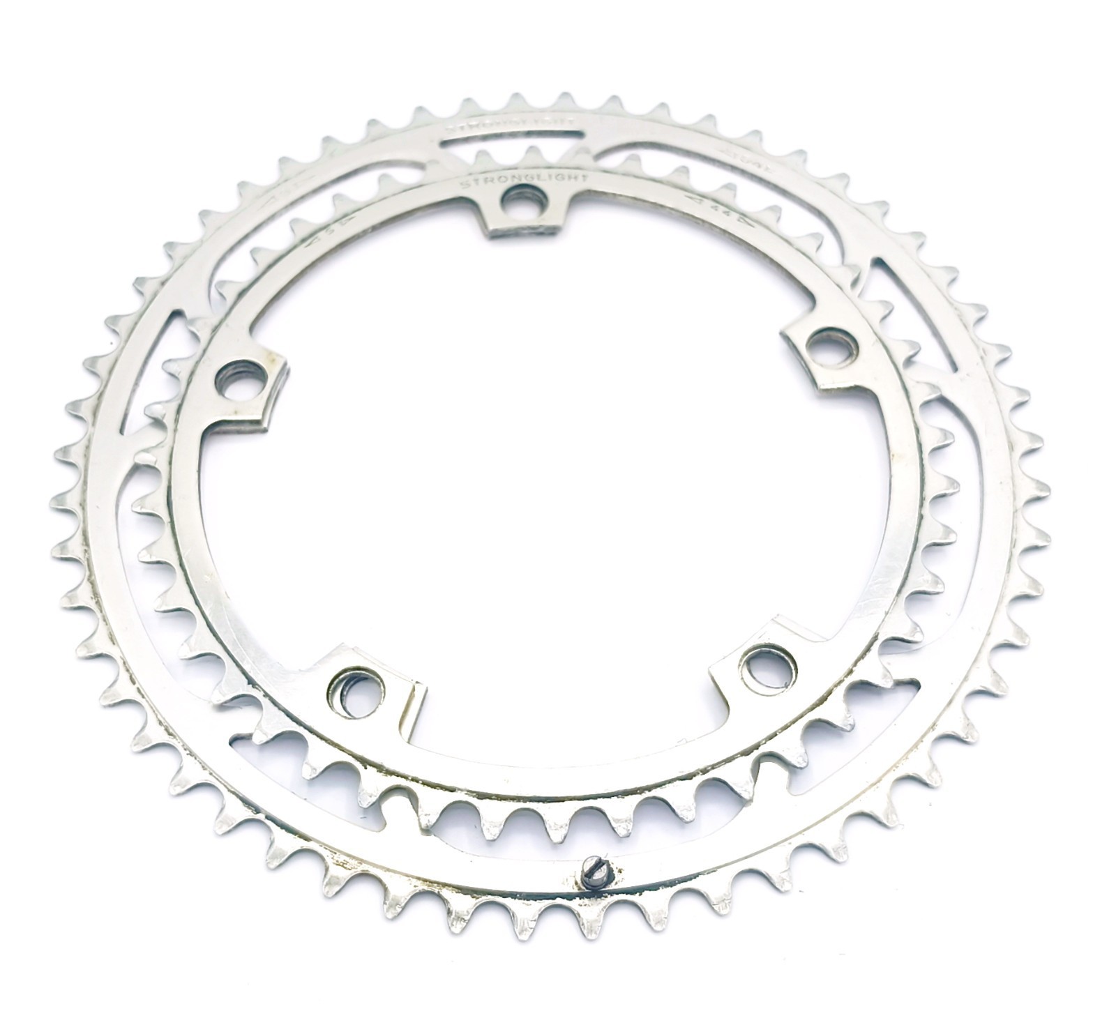 Stronglight 106 Spidel Triple Crankset 54 44 32 Vintage Pedals Christophe Bike