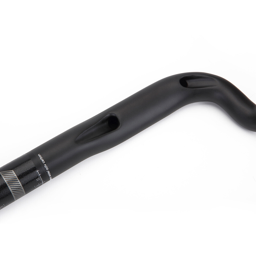 25° Carbon Gravel Bicycle Handlebar Cyclocross Bike Drop Bar 380/400/420/440MM
