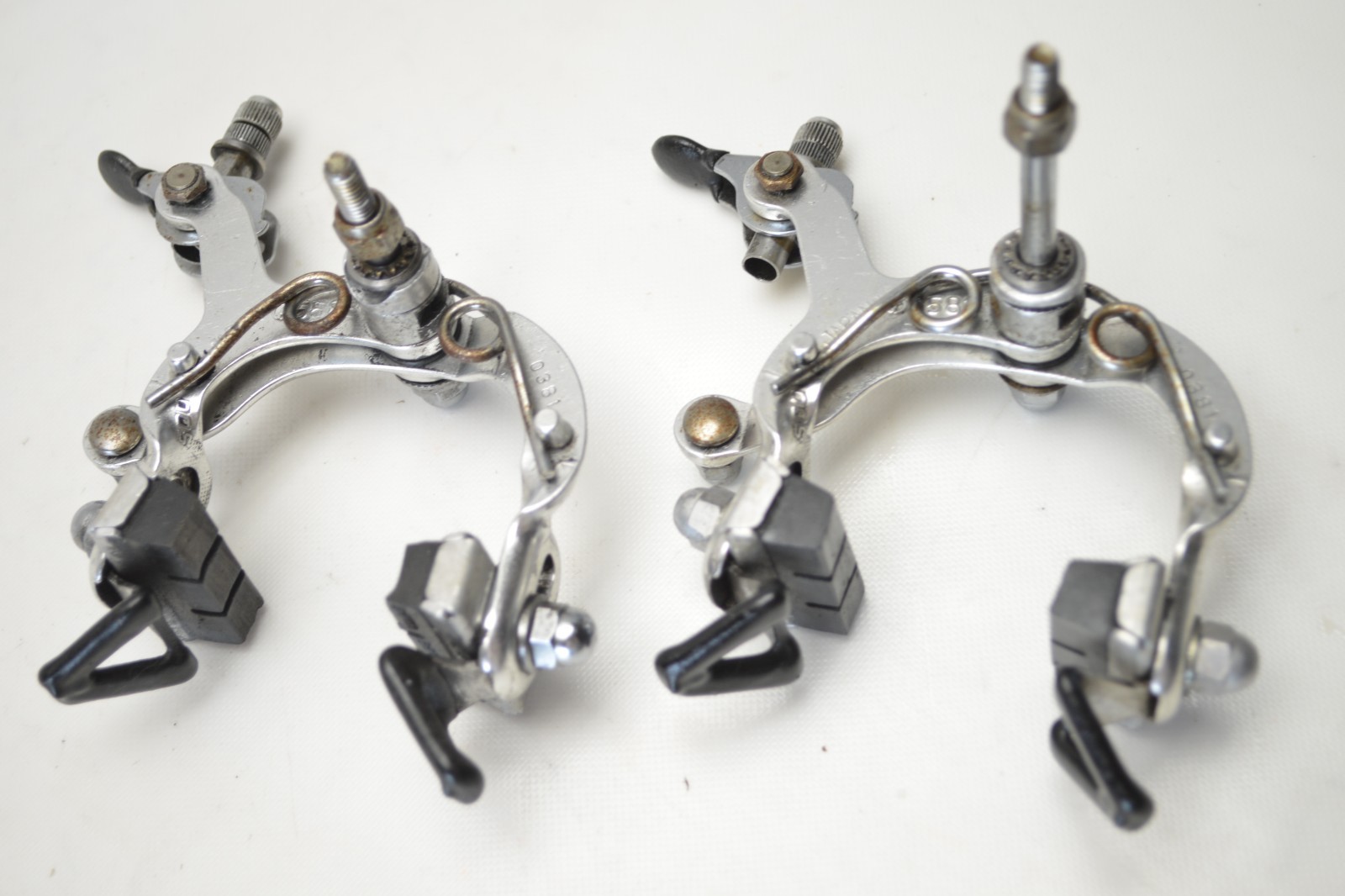 DIA-COMPE G 500 ROAD BICYCLE QUICK RELEASE SIDE PULL BRAKE SET 50 MM DROP