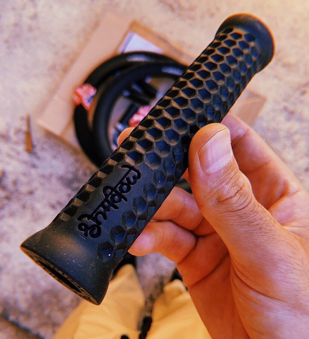 SHADOW CONSPIRACY MAYA BMX BIKE BICYCLE GRIPS + BAR ENDS SUBROSA SCI FI PURPLE