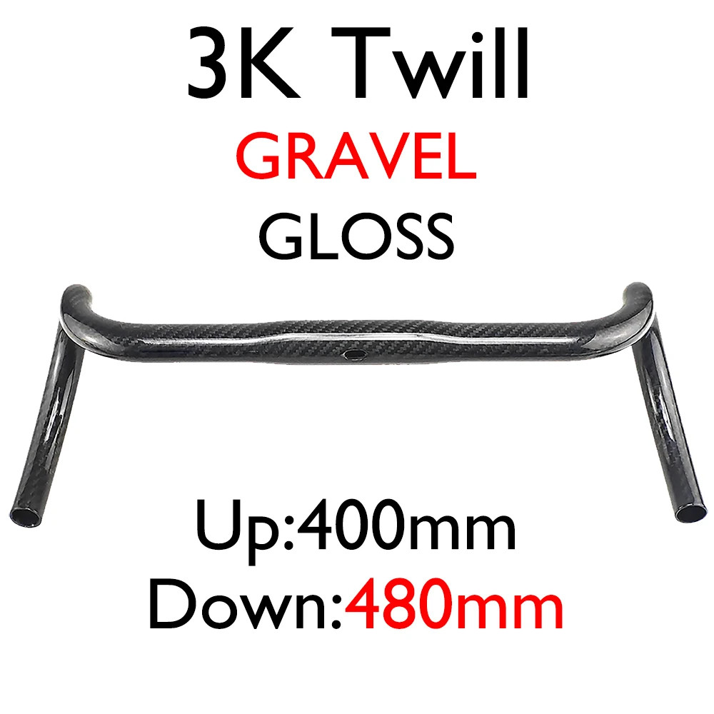 Carbon Gravel Road Bike Drop Bar Internal Di2 Cable Routing 31.8mm Clamp