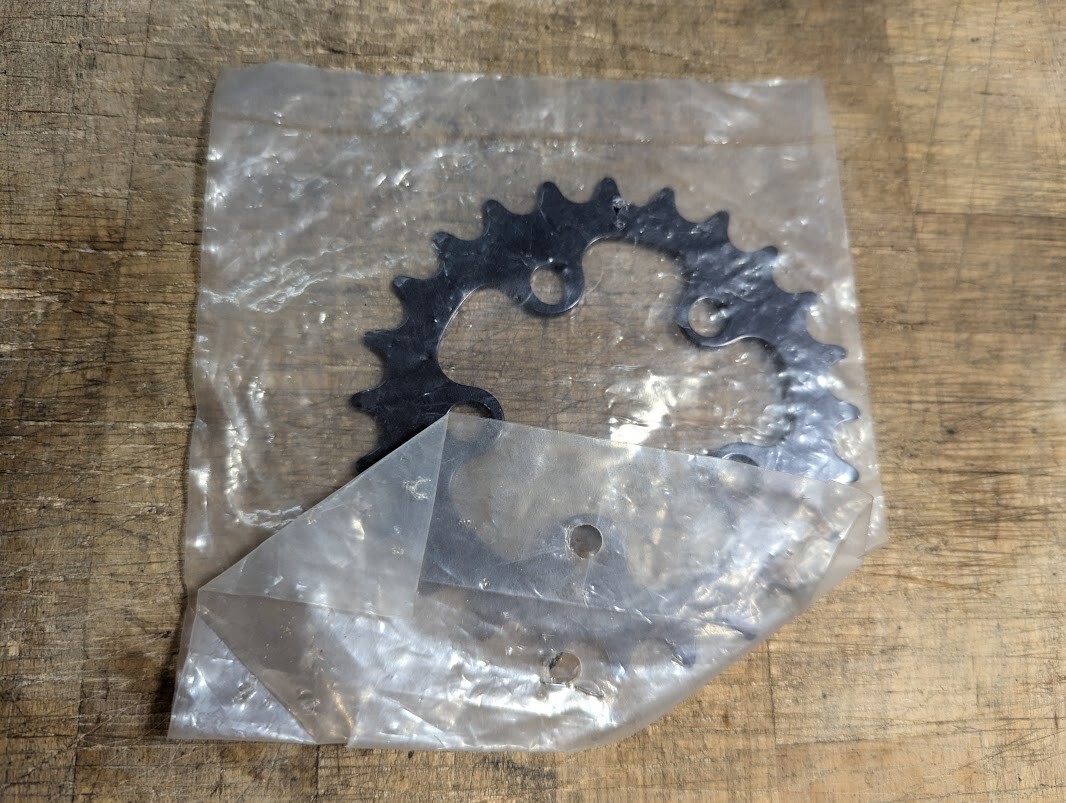 NOS KOOKA 24t 58bcd chainring MTB vintage