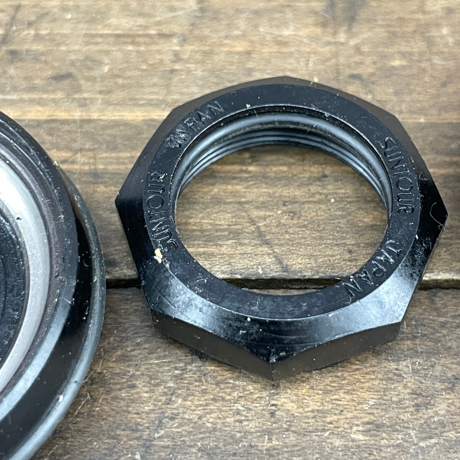 Vintage Suntour XC Pro Headset WTB Grease Guard Italian 1″ 1 Threaded 90s MTB