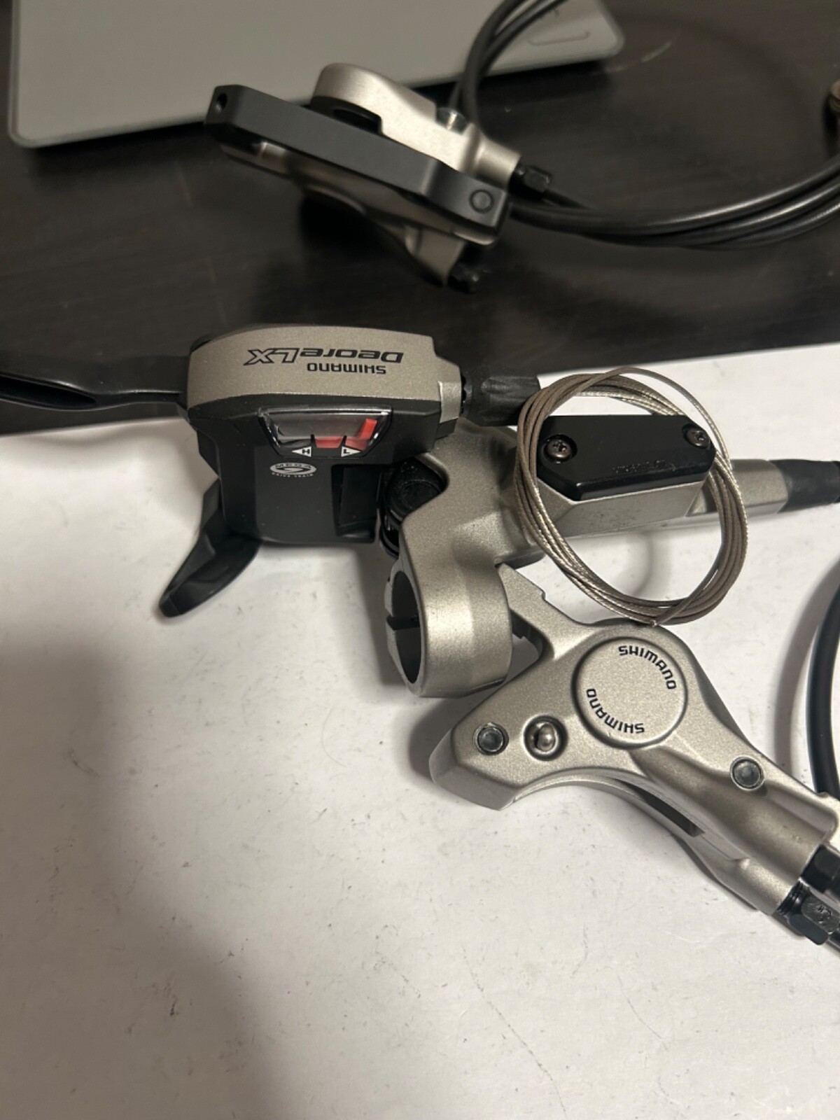 NEW Shimano Deore LX Dual Controll Shifters/Brakes Combo ST-M585-BR-M585 Set F&R
