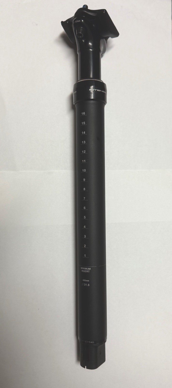 Intense Dropper Post 31.6/480mm For Mountain Bikes (Intense, Santa Cruz, Trek)