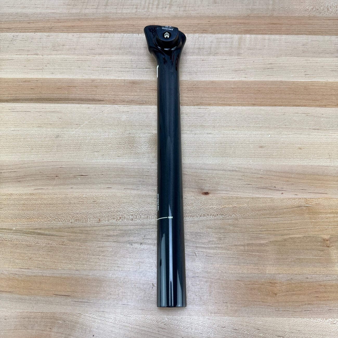 New! 3T Ionic 0 LTD Carbon 31.6mm x 350mm Carbon Zero Setback Seatpost MSRP $270