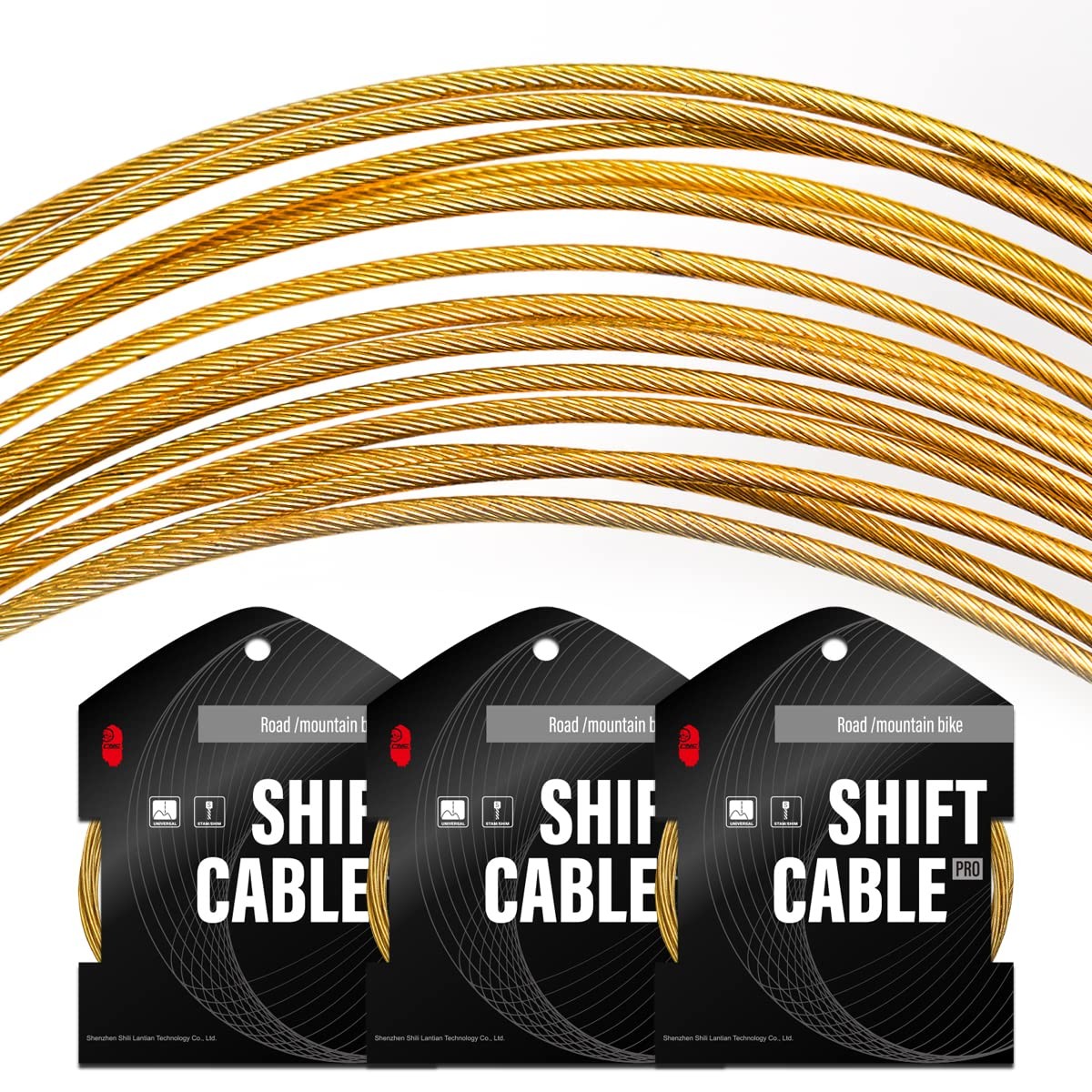 CNC Bike Shifter Cable for Shimano/SRAM,Mountain Bike，Road 3500mmx 1pcs