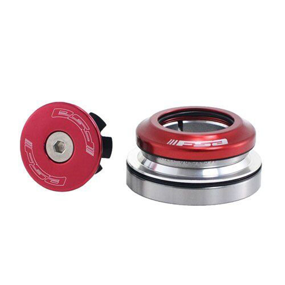 FSA ORBIT C-40 Integrated 1-1/8″ – 1.5″ ID 42 / 52 mm Tapered Headset , Red