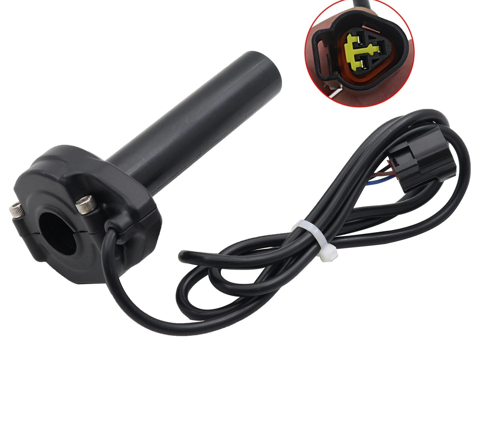 3 Pin Twist Throttle Grip for Macfox Surron Happy Run Freego Heybike 12V-72V
