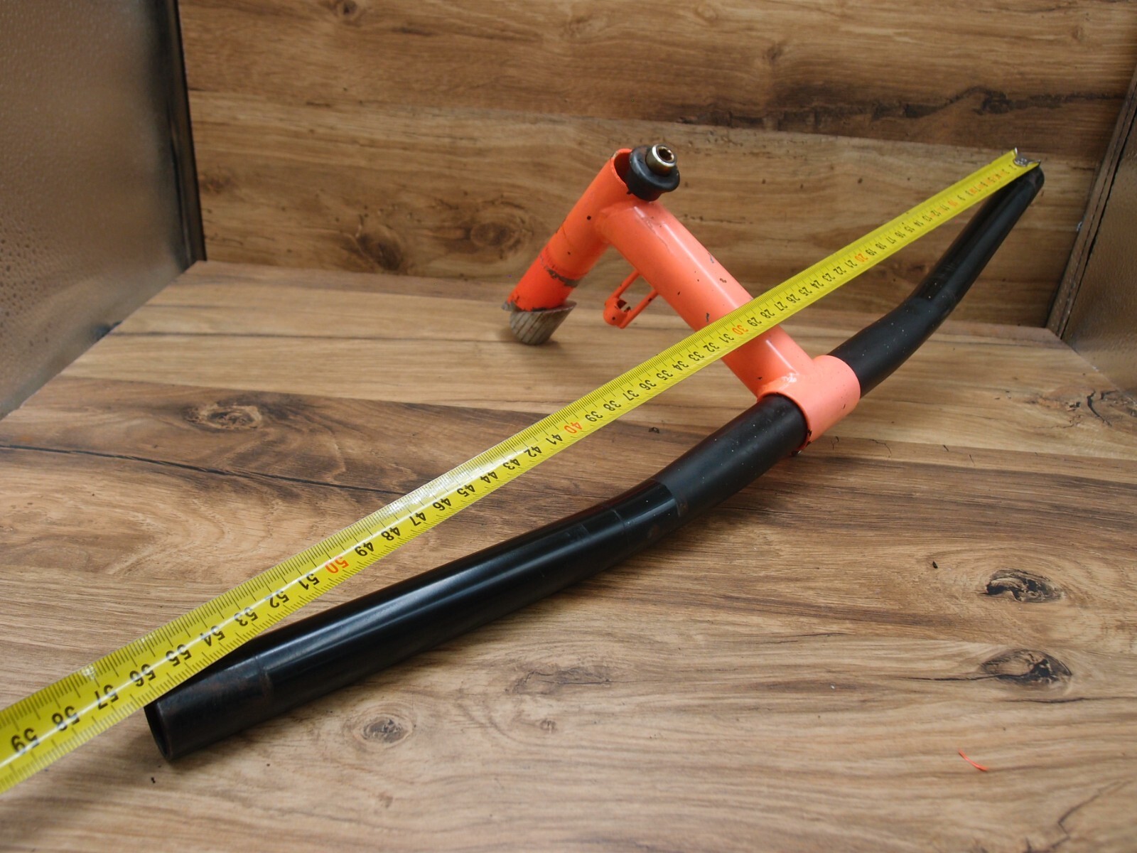 1989 MTB steel quill stem Ritchey Force by nL 25.4 mm + steel flat bar by nL
