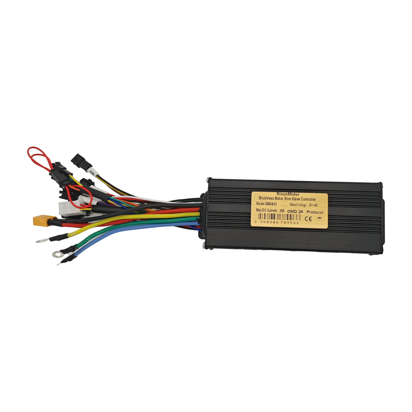 Ebike Controller EN06/SW900/UKC1 Display 36V 48V 52V 750W 30A 3-Mode Sine Wave