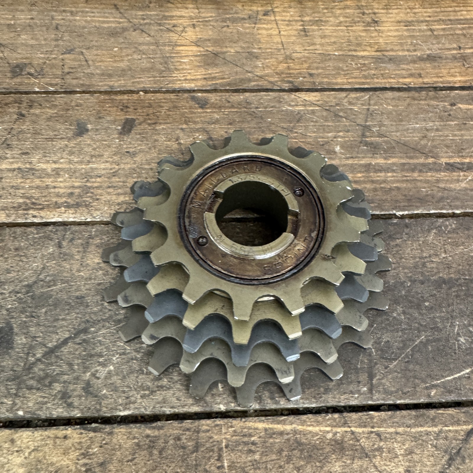 Vintage Maillard Sprint Alloy 5 Speed Freewheel 13-21T 21 BSA English Aluminum