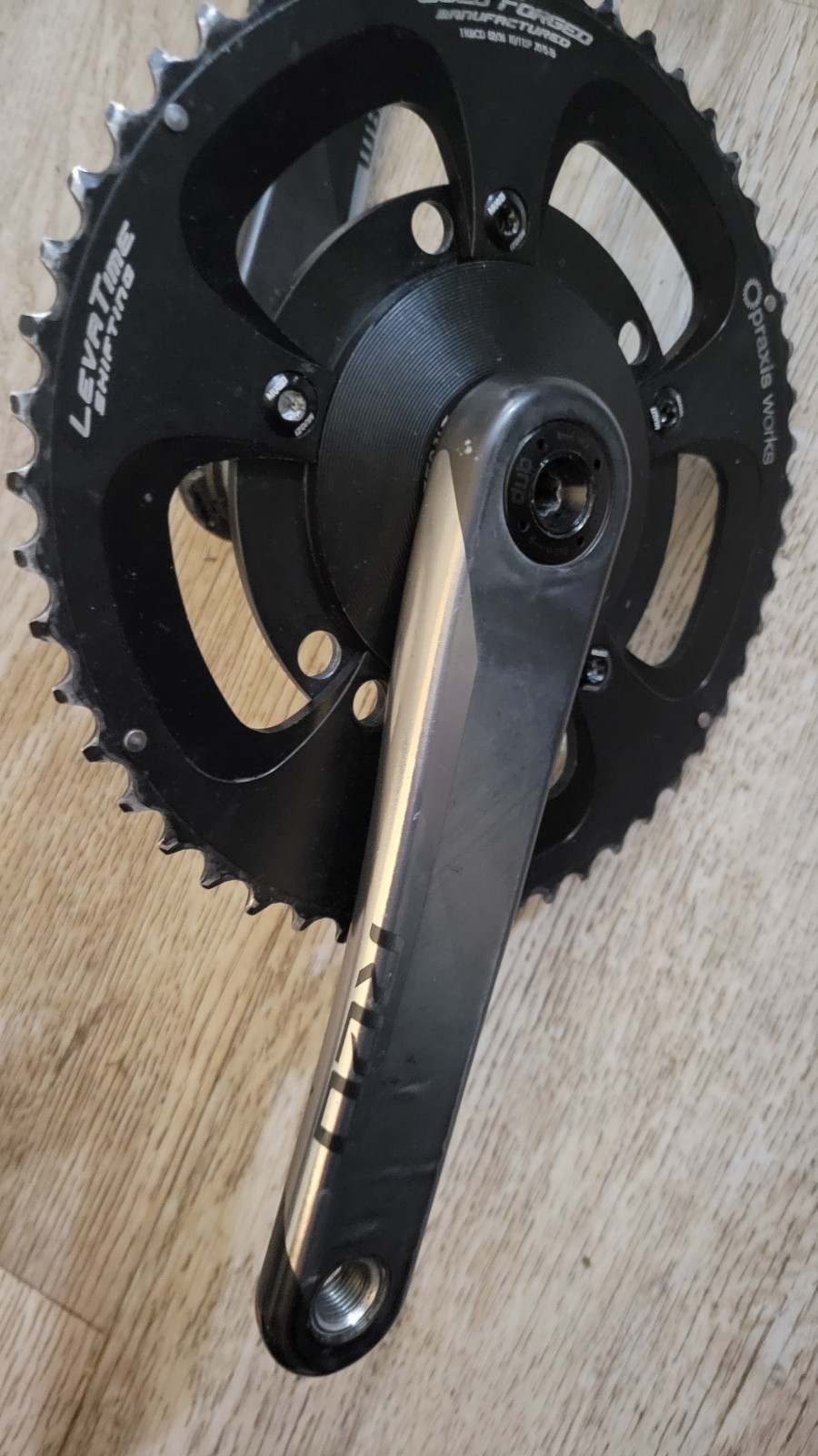 SRAM Red AXS DUB Crankset 175mm 8 bolt 52T – 570g