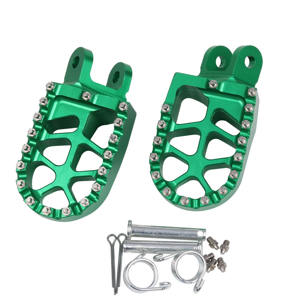 CNC Aluminum Anti‑Slip Foot Pegs For Honda Transalp 600 XL600V Mod Parts