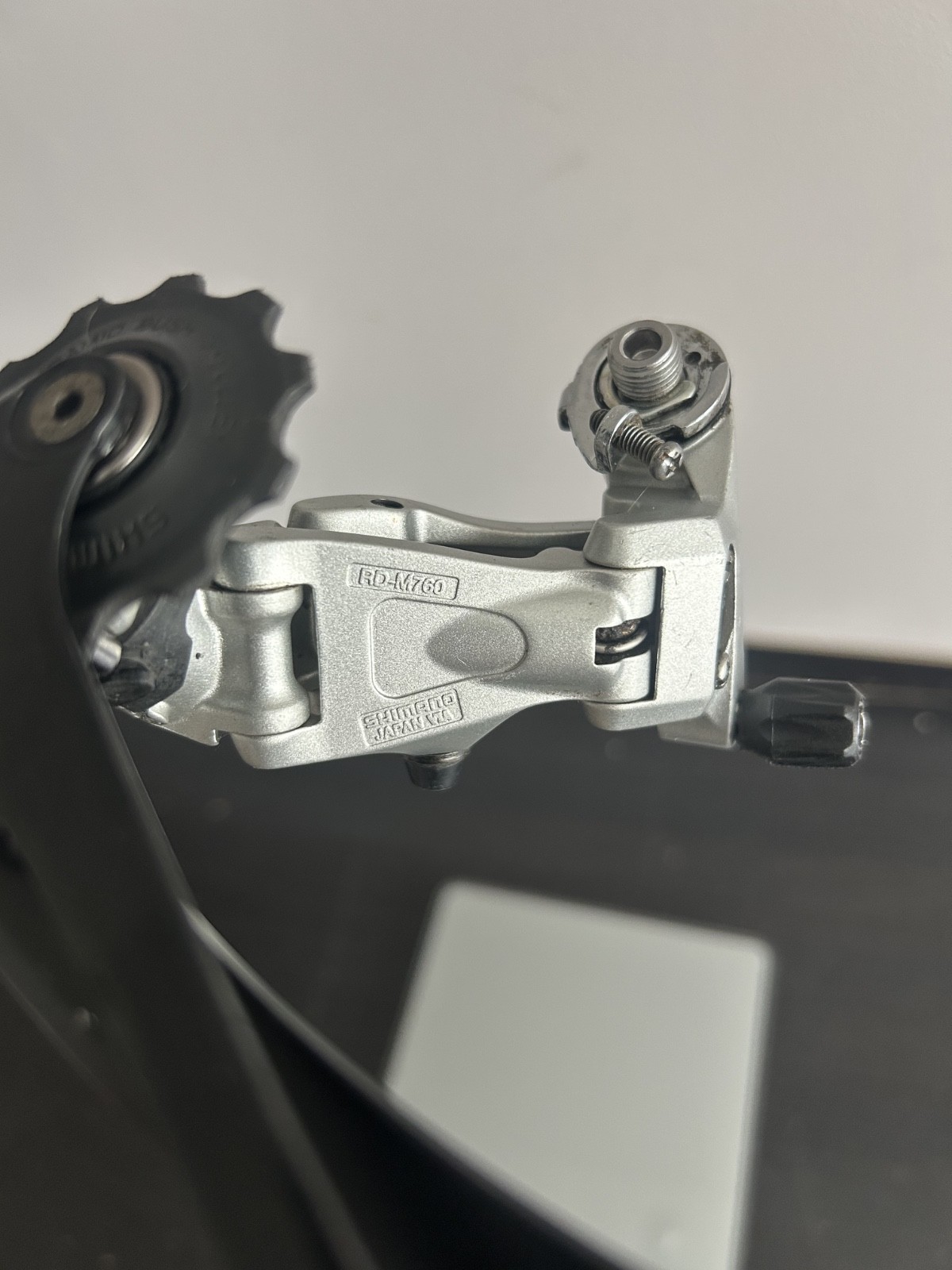 Shimano Deore XT RD-M760 9s Rear Derailleur Rapid Rise Mega 9 Long Cage Silver