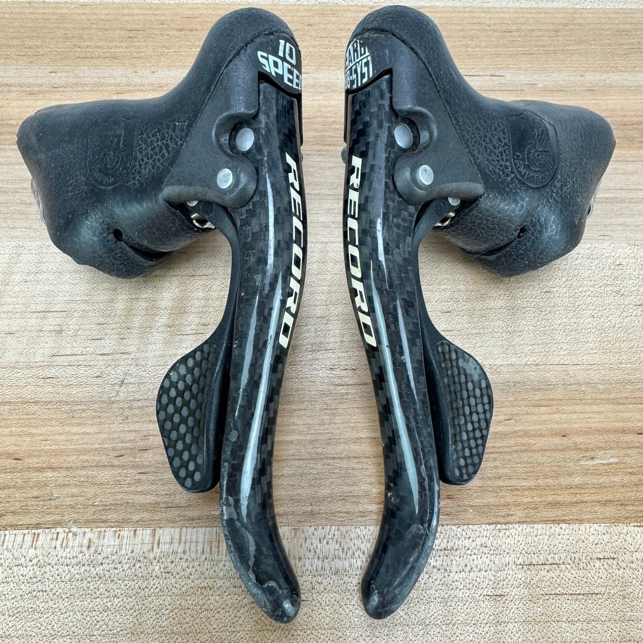 Campagnolo Record 10-Speed Mechanical Shifters Rim Brake Levers 344g